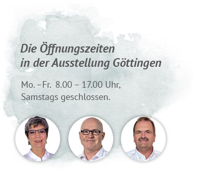 Öffnungszeiten der Ausstellung
